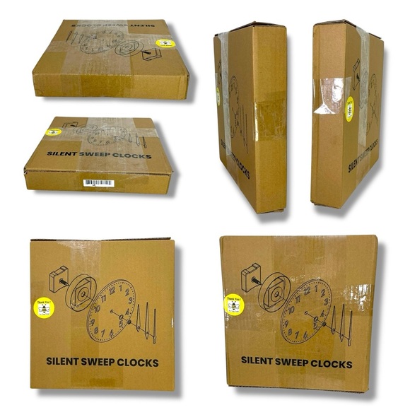 Mickey Mouse Wall Clock Red Yellow Analog Quartz Round Wall Decor 10” NEW - Picture 5 of 16